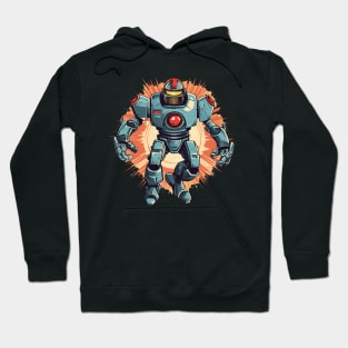 Vintage robot Hoodie